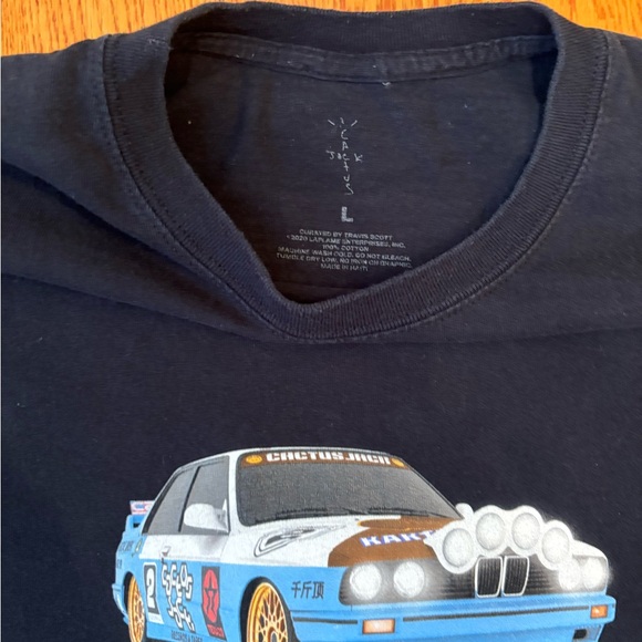 Travis Scott Unisex Cactus Jack JACKBOYS VEHICLE Tshirt, Large - Picture 4 of 8